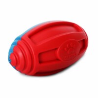 Pet Life Gridiron Football Durable Water Floating Chew And Fetch Dog Toy