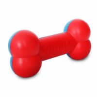 Pet Life Bone Shaped Durable Chew And Fetch Teether Dog Toy