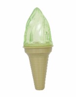 Pet Life Ice Cream Cone Cooling Water Fillable And Freezable Dog Chew And Teether Toy