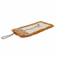 Pet Life CTY10BR Sisal & Jute Hanging Carpet Cat Scratcher with Toy, Brown - One Size