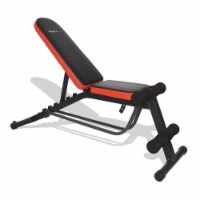 Extreme Products Group Health Gear 7 Position Adjustable Dumbbell Bench, Red
