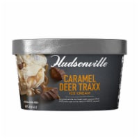 Hudsonville Caramel Deer Traxx Ice Cream Tub Perspective: Main