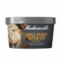 Hudsonville Triple Peanut Butter Cup Ice Cream Tub