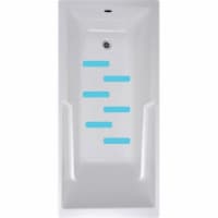 VersaTractiion's Kahuna Grip 2 in. x 9 in. Multi Use Tread Mat in Blue - Pack of 6