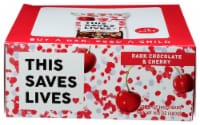 This Saves Lives Dark Chocolate & Cherry Bars Perspective: Main