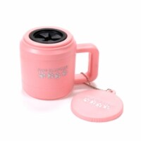 Paw Plunger PAW348 Paw Cleaner for Dog and Pets- Petite- Pink