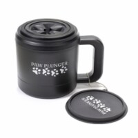 Paw Plunger PAW355 Paw Cleaner for Dog and Pets Large Black