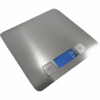 Optima Home Scales GA-5000 Galaxy Stainless Steel Kitchen Weight Scale, Silver