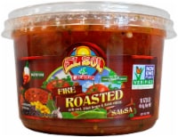 El Sol Foods Fire Roasted Corn and Bean Medium Salsa
