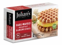 Julian's® Cauli-Wafels™ Egg White & Smoked Gouda Breakfast Sandwiches