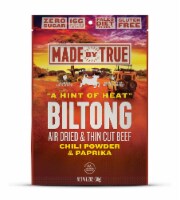 True Jerky Gluten Free Hint of Heat Beef Biltong Jerky
