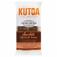 KUTOA 254303 1.7 oz. Bar Choc Espresso Bean