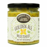 Brownwood Farms Golden Pale Ale Mustard Whole-Grain Pub Style Spread 10 Ounces