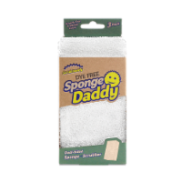 Scrub Daddy Dye Free Sponge Daddy Dual Sided Sponge & Scrubber Perspective: Main