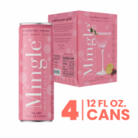 Mingle® Mocktails Non-Alcoholic Cranberry Cosmo Perspective: Main