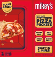 Mikey's® Plant Based Pepperoni Pizza Pockets Perspective: Main