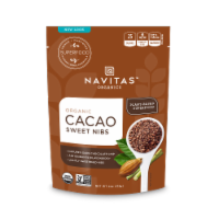 Navitas Naturals Cacao Sweet Nibs Sweet Raw Chocolate Nibs