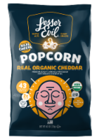 LesserEvil® Real Organic Cheddar Popcorn