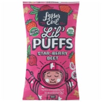 LesserEvil® Strawberry Beet Lil' Puffs Perspective: Main