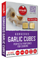 Crush Gorgeous Garlic Frozen Cubes Perspective: Main