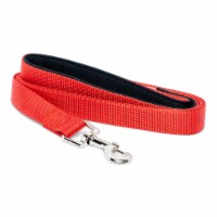 JoJo Modern Pets Padded Grip Dog Leash (5ft) - Red