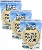 Palouse Brand Stone Ground Whole Wheat Flour Pack, 9 LBS (3 - 3LB Bags)