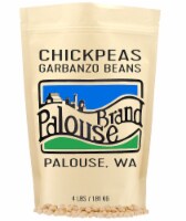 Palouse Brand Chickpeas/Garbanzo Beans, 4 LBS Re-Sealable Bag