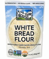 Palouse Brand Stone Ground White Bread Flour, 3 LBS Re-Sealable Bag