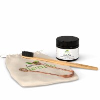 Clearly GLOW Teeth Whitening Kit with Activated Charcoal Powder