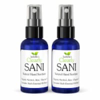 Clearly SANI, Organic Cane Alcohol Hand Sanitizer in Lavender Herb (Set of 2)