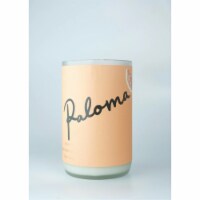 Rewined Company Natural Soy Candle Wine Bottle, Paloma Scent, 10 Ounce