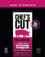Chef's Cut Backyard Barbecue Smoked Pork Jerky Perspective: Main