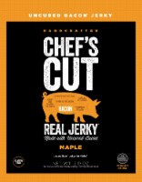 Chef's Cut Real Uncured Maple Bacon Jerky Perspective: Main