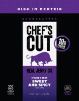 Chef's Cut Sweet and Spicy Steak Jerky Perspective: Main