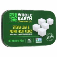 Whole Earth Sweetener Co.® Stevia Leaf & Monk Fruit Sweetener Cubes