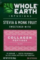 Whole Earth Infusions Stevia & Monk Fruit Sweetener Sticks Perspective: Main