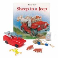 Primary Concepts PC-1572 Sheep in A Jeep 3D Storybook
