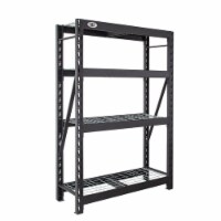 CAT 72 Inch x 48 Inch Industrial Heavy Duty 4 Tier Adjustable Steel Shelving