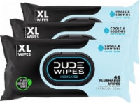 DUDE Wipes® XL Unscented Medicated Flushable Wipes Perspective: Main