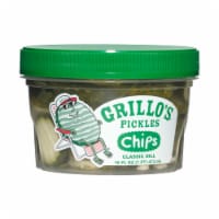 Grillo's® Fresh Classic Dill Pickle Chips Perspective: Main