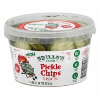 Grillo's Pickles Hot Classic Dill Chips