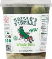 Grillo's Pickles Fresh Whole Dills