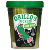 Grillo's Pickles® Half Sours Whole Pickles