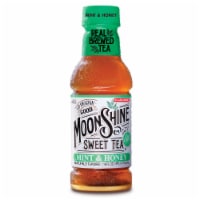 Moonshine® Mint & Honey Sweet Iced Tea Bottle Perspective: Main