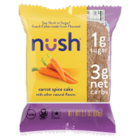 Nush® Keto Carrot Spice Snack Cake