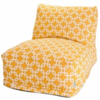 Majestic Home Yellow Links Bean Bag Chair Lounger