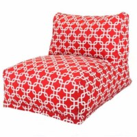 Majestic Home Red Links Bean Bag Chair Lounger