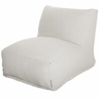 Majestic Home 85907260309 Solid Cream Sherpa Lounger Chair - 36 x 27 x 24 in.