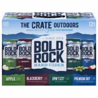 Bold Rock The Crate Outdoors Hard Cider Variety Pack