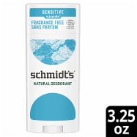 Schmidt's Aluminum-Free 24-Hour Odor Protection Fragrance Free Vegan Natural Deodorant Stick